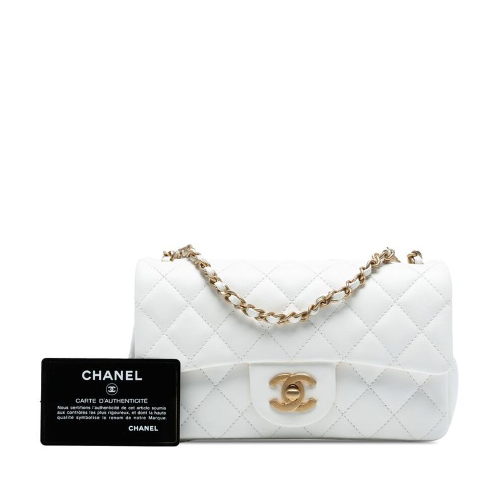 Chanel Mini Rectangular Classic Lambskin Romance … - image 8